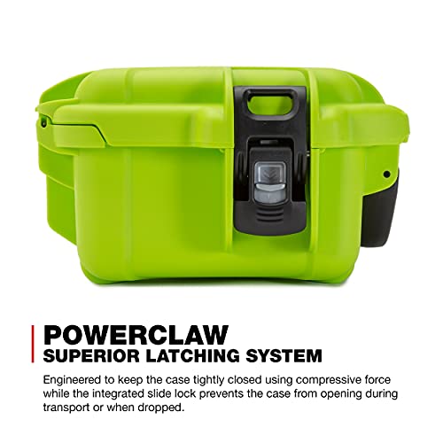 Waterproof Nanuk 905 Hard Case with Padded Dividers - Lime