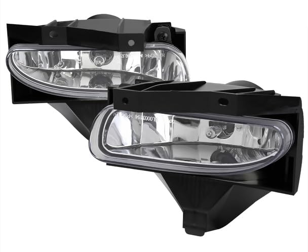 Fog Lights SPEC-D TUNING LF-MST99C-HZ with Clear Lens 99-04 Ford Mustang