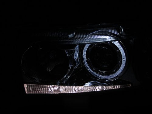 Chrome Clear AnzoUSA G2 Projector Halo Headlight for Scion xB - (Sold in Pairs)