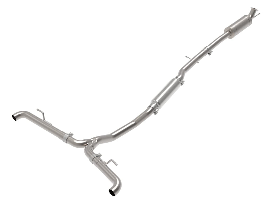 aFe Power 2-1/4 IN to 2-1/2 IN MACH Force-Xp 304 Stainless Steel Cat-Back Exhaust System Fit Mercedes Benz GLA250 14-19 L4-2.0L (t) 49-36503