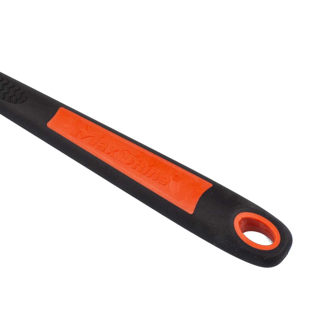 Maxshine Ultra Soft Large Universal Red ESS Detailing Brush – Professional Brush for Interior, Exterior, Leather Seats, Engine Bay & Wheels – Ever So Soft Premium Detailing Tool