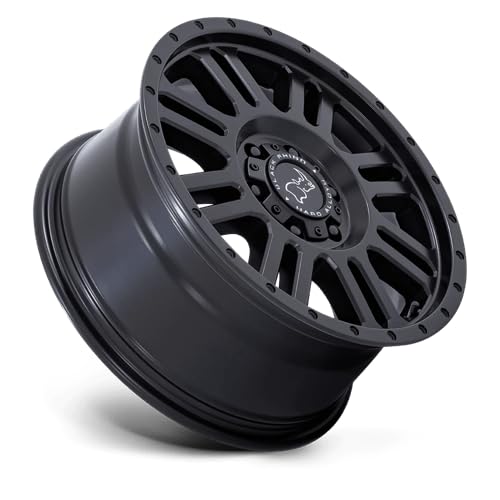 Black Rhino YELLOWSTONE Hard Alloys 17X8 5X130 6.27 45mm MATTE BLACK - 1780YWN455130M78