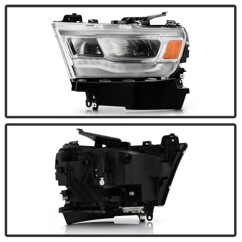 Conversion Kit Spyder (POE) for Dodge Ram 19-22 (Fit Halogen Only) Upgrade to Full LED Headlights - Chrome