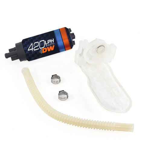 420lph Deatschwerks in-tank fuel pump w/ 9-1038 install kit (9-421-1038)