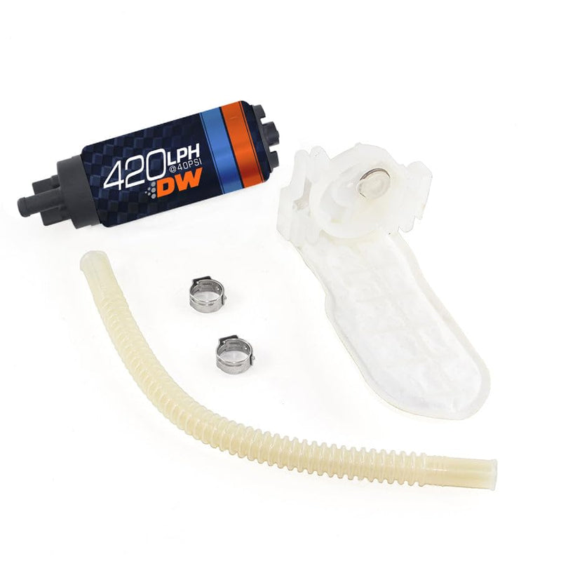 420lph Deatschwerks in-tank fuel pump w/ 9-1038 install kit (9-421-1038)
