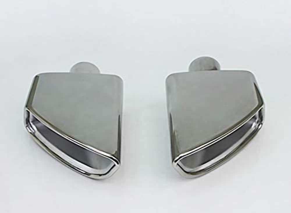 Dt-24139R Different Trends Double Wall Crescent Tip - Right Ss Exhaust Tip 2.25In Id/6.75Inx3.50In Od