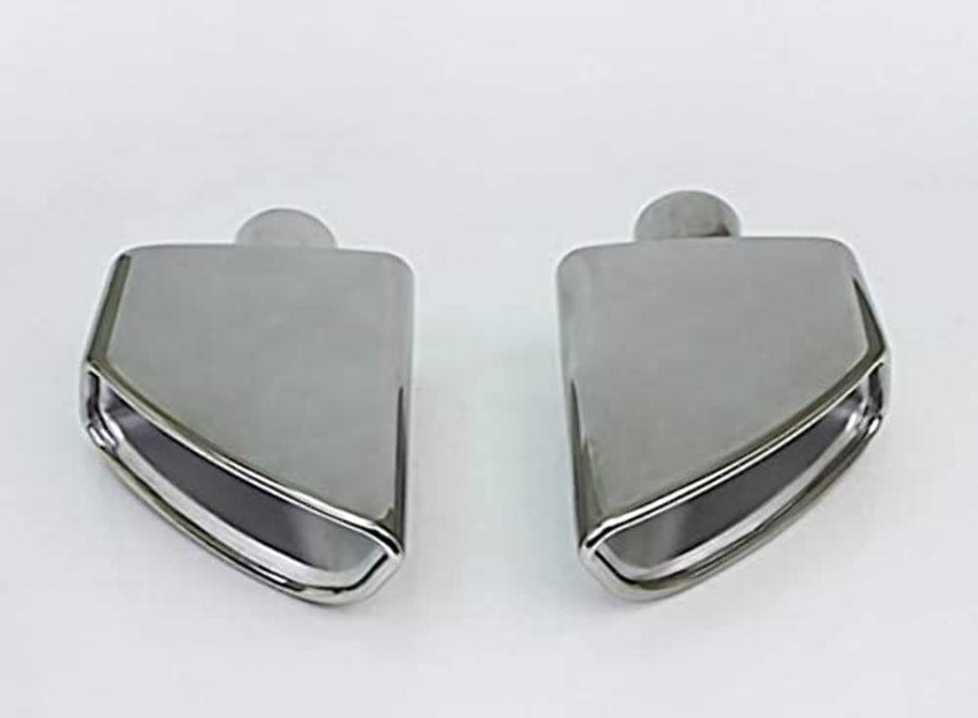 Dt-24139R Different Trends Double Wall Crescent Tip - Right Ss Exhaust Tip 2.25In Id/6.75Inx3.50In Od