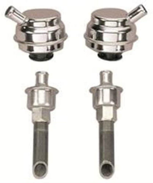 Vac-U-Pan Kit Milodon with Chrome Breathers