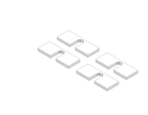 Base Rail Spacer Kit Husky Towing Products 31419