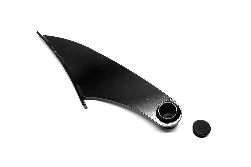50 1/2" - 51 3/4" Southern Truck Black Side Mount LED Light Bar Bracket (Front Roof Mount Straight)