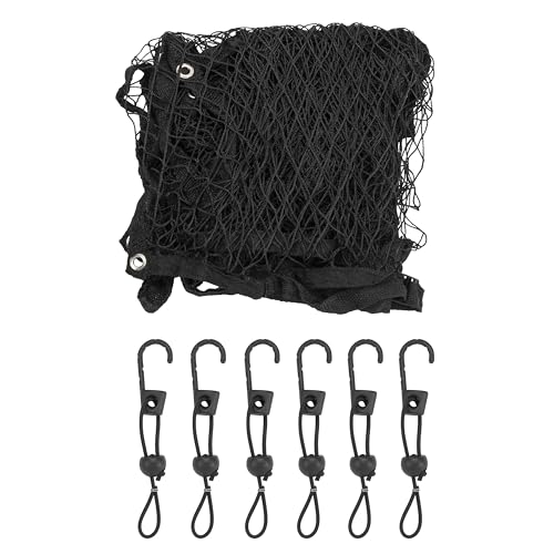 Adjustable CargoSmart Truck Net — Cargo Net for Pickup Truck Bed Adjustable to a Maximum Size of 78” x 55” — Fits on Most Standard Sized Truck Beds