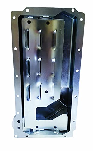 Oil Pan Moroso 20152 for Dart LS Next Gen 3 Block, Rear Sump w/Race Baffling