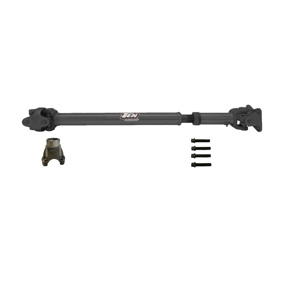 Ten Factory Front TFF1310-2190 1310 Solid CV Driveshaft for Jeep Wrangler JL OEM Flange Style 4140 Chromoly Steel fits Rubicon, Sahara and Sport Variants