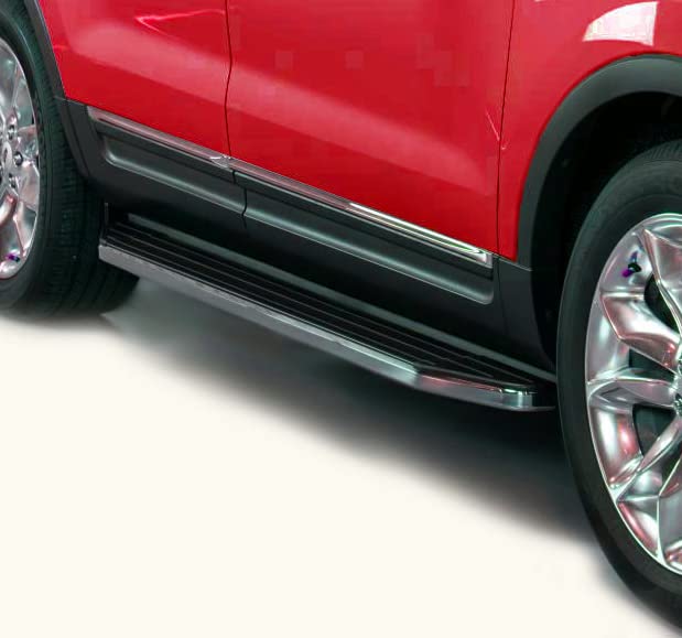 Premium Black Horse Running Boards Compatible with 2005-2023 Toyota Tacoma-PR-T579 Black