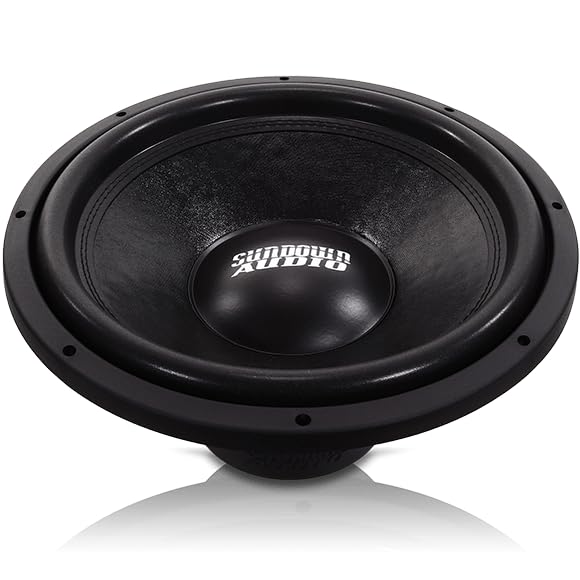 E Series v.4 Sundown Audio 15" D2 Car Subwoofer - 750W RMS / 1500W Peak, Dual 2-ohm Voice Coil, Optimized for Ported Enclosures, Deep Bass – E15v4D2