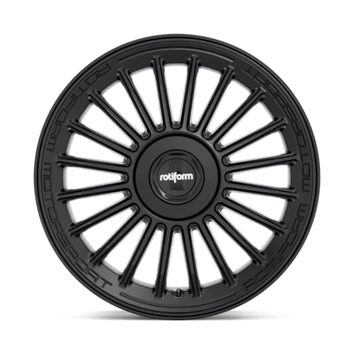 19x8.5 Rotiform buc-m 5x112 45et 66.56mm matte black wheel