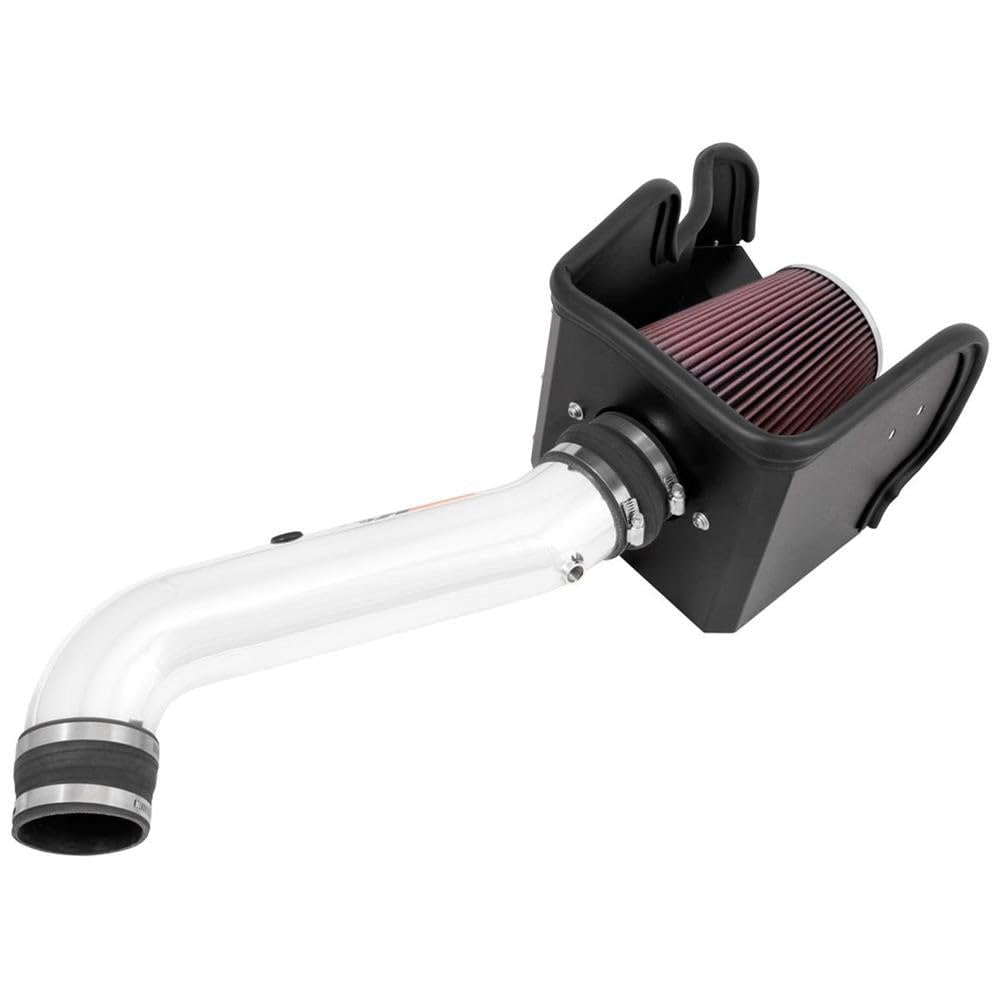 Cold Air Intake System K&N: High-Flow Air-Filter, Increase Performance & Horsepower: Compatible with 2013 RAM 1500, 77-1571KP