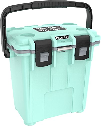 20 Quart Pelican Elite Cooler (Seafoam/Gray)