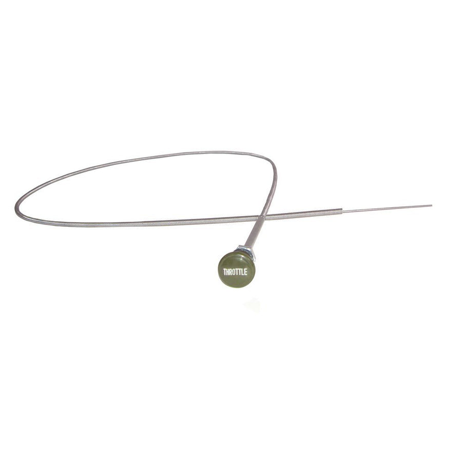 17735.02 | Omix-ADA | Carburetor Accelerator Cable, Olive Knob | OE Reference: A-5106 | Fits 1941-1971 Willys / CJ