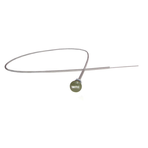 17735.02 | Omix-ADA | Carburetor Accelerator Cable, Olive Knob | OE Reference: A-5106 | Fits 1941-1971 Willys / CJ