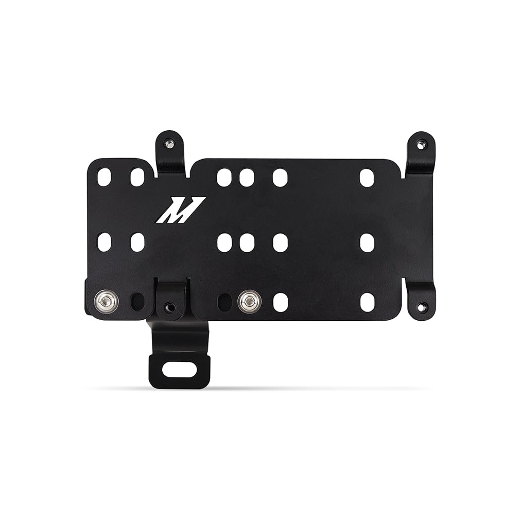 Mishimoto Relocation Kit License Plate, Fits Ford Bronco 2021+, Plastic Bumper