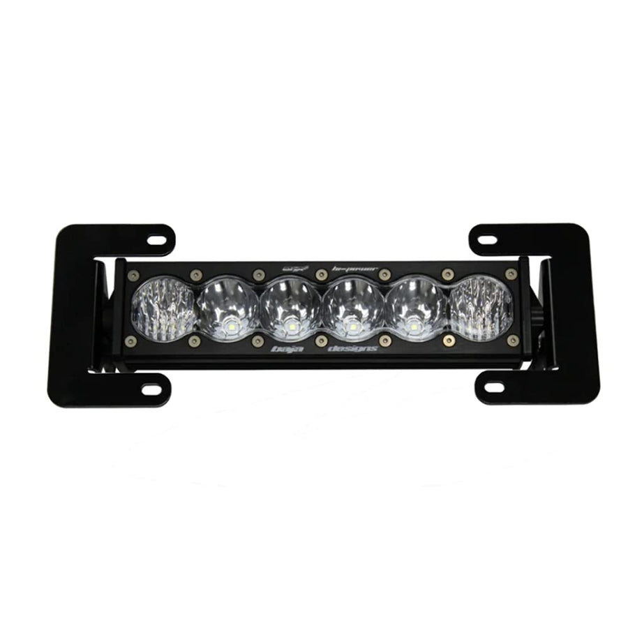 Baja Designs 10-inch OnX6+ LED Bar Lower Grille Light Kit for Ford F-150 Raptor 2017-20 Truck (Driving/Combo; Clear)