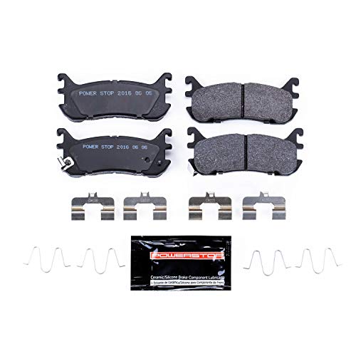 Power Stop Track Day Spec PSA-636 Pad For Ford Escort 1997-2003, Mazda Miata 1994-1997, Mazda Miata 1999-2005, Mazda Protege 1995-1998, Mercury Tracer 1997-1999 [Model Specific]