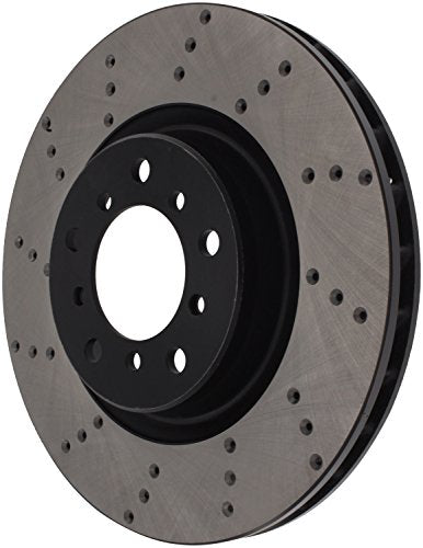 Front Right StopTech 128.34059R Sport Cross Drilled Brake Rotor