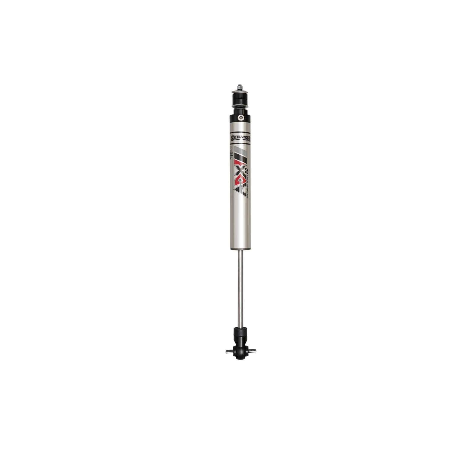 Skyjacker Shock, Monotube, Front, 15 in Compressed / 22.5 in Extended, Aluminum, Silver Anodized, compatible with Various Jeep Applications 1984-2006, Each