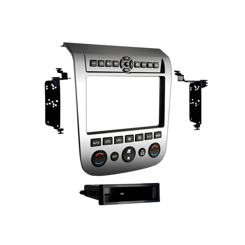 Metra 99-7612A Installation Dash Kit Single/Double DIN with Aluminum Finish Fits 2003-2007 Nissan Murano (Without Factory NAV)
