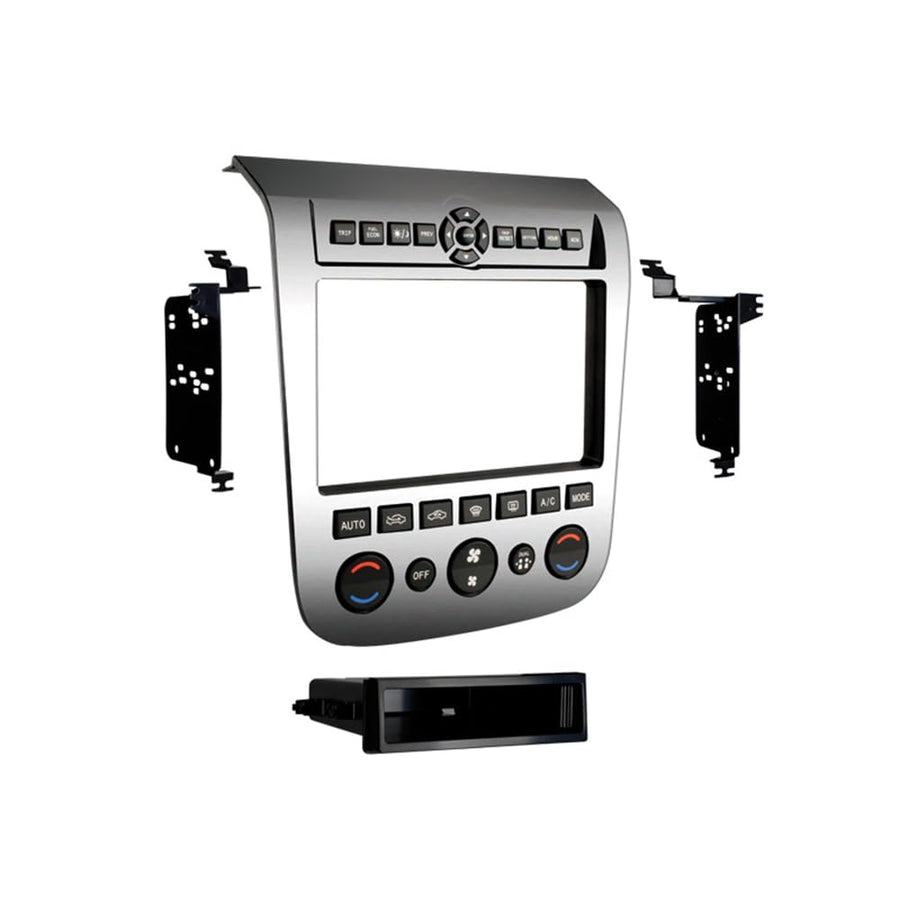 Metra 99-7612A Installation Dash Kit Single/Double DIN with Aluminum Finish Fits 2003-2007 Nissan Murano (Without Factory NAV)