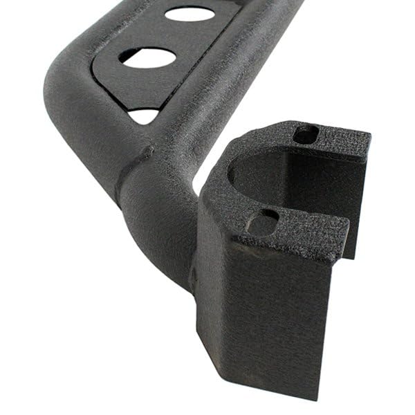 Jeep Wrangler FISHBONE Side Steps 07-17 JK 2 Door Steel Black Textured Powdercoat