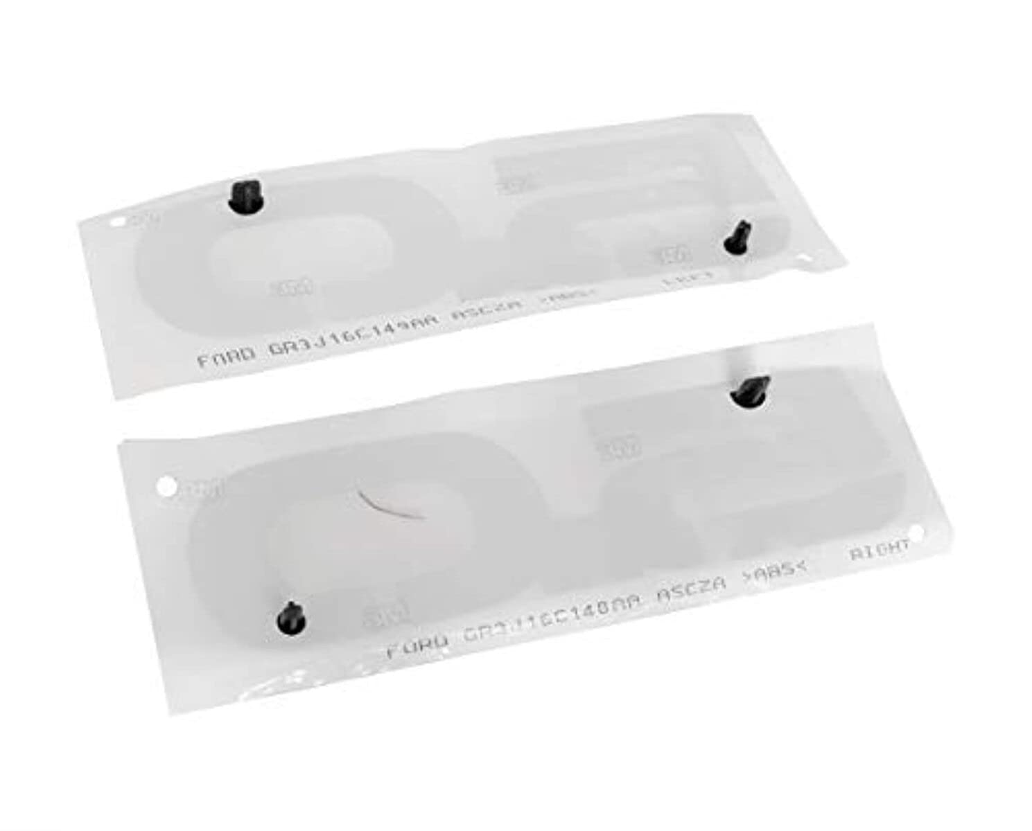 Black 2015-2020 Mustang GT 5.0 Fender Emblems