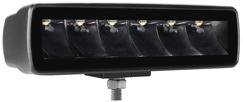 Off-Road Race Sport Lighting Light Fit 30-Watt Rectangle High Power AUX LED On-Road Compliant Pattern RS6TEMPAL