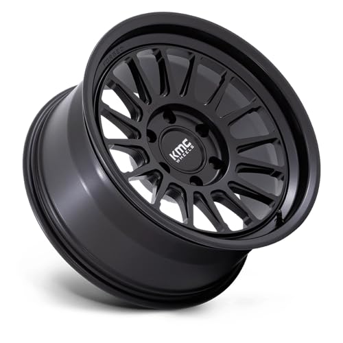 KMC MONOBLOCK IMPACT FORGED 18X9 6X5.55.71 18mm SATIN BLACK - KM447MX18906818