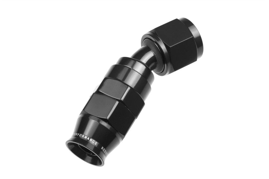 Performance Red Horse 1230-08-2-08 An 30 Degree PTFE Reusable Hose End -Black