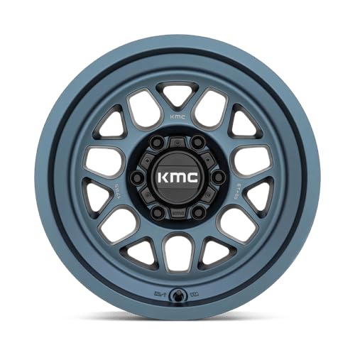 Kmc Km725 Wheel Terra 17x9 5x127 Metallic Blue -38mm - FREE T-SHIRT INCLUDED!