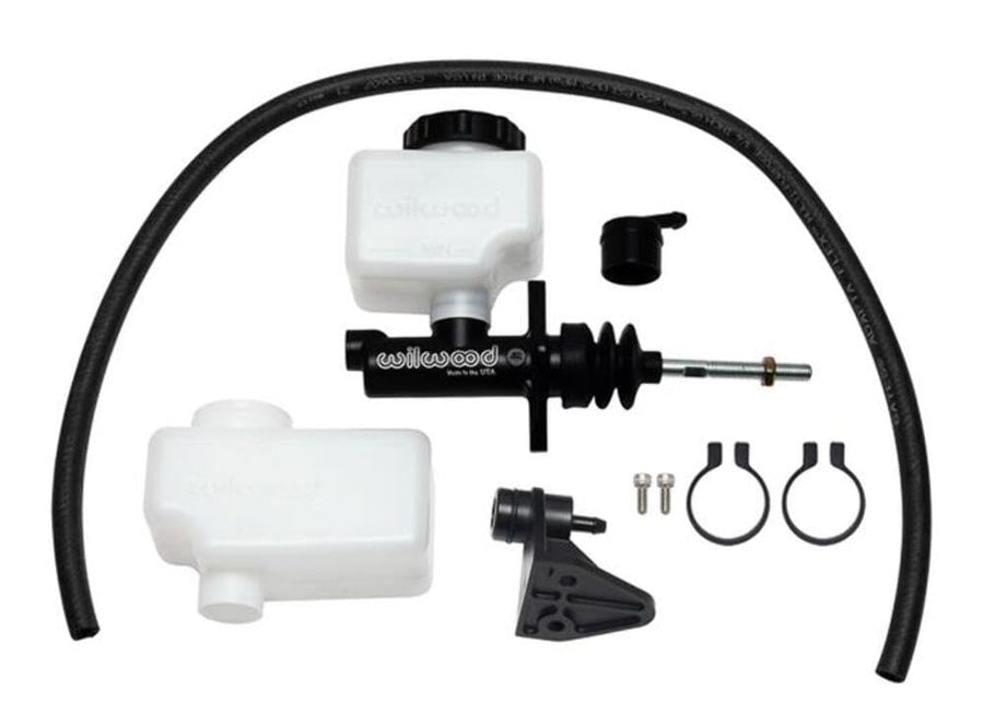 260-13619 Wilwood Master Cylinder (Compact Remote Flange Mount ; Banjo W/Reservoir), 1 Pack