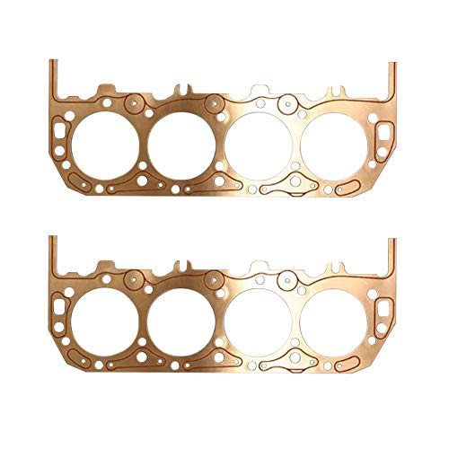 Cylinder Head Gasket, SCE Titan, 4.570 in Bore, 0.062 in Compression Thickness, Copper, Big Block Chevy, Each