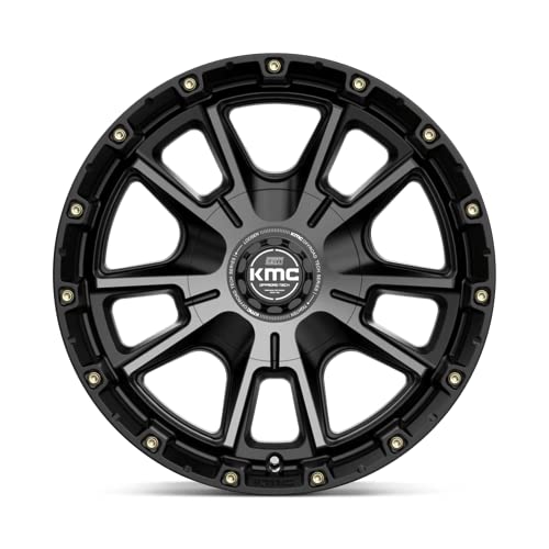 KMC Wheels 17X9 KM100 6X135/5.5 S-BLK GTCC 18MM - KM10079067418