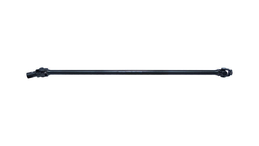 Front Rugged Propeller Shaft for (2008-14) Polaris RZR 800 in Heat Treated Carbon Steel & Powder Coated Black Shafts for Extreme Durability, U-Joints with Greased Fittings OEM: 1332904