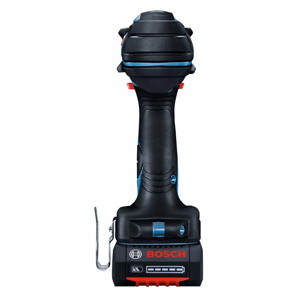 BOSCH 18V GSB18V-975CB25 Brushless Connected-Ready 1/2 In. Hammer Drill/Driver Kit with (2) CORE18V® 4 Ah Advanced Power Batteries