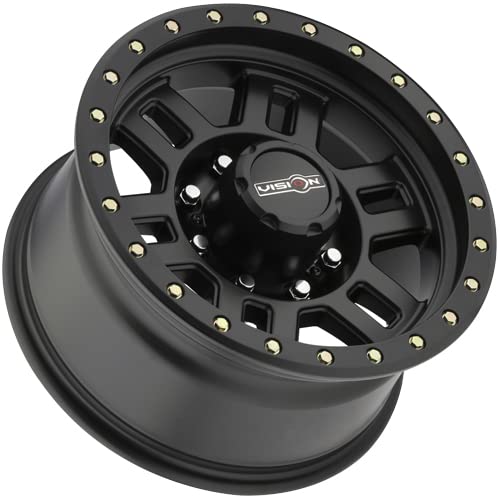 Wheel Vision Manx Style: 398 RWD, Finish: Matte Black, Wheel Size Inches: 18 X 9 PCD: 8-170 Load Rating Lbs. 3650 Offset MM: -12