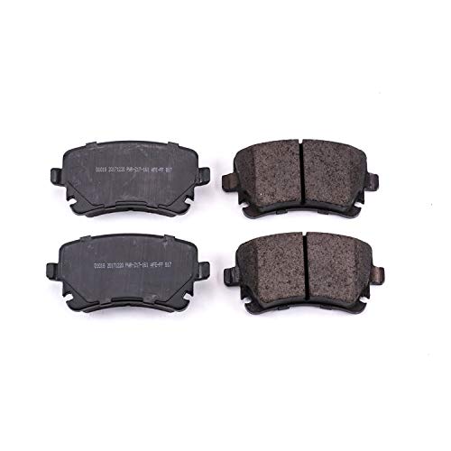 Power Stop Z16 Evolution Rear Ceramic Brake Pads For Audi A6 Quattro, Audi A8 Quattro, Audi RS4, Audi RS6, Audi S4, Audi S6, Audi S8, VW Phaeton [Model Specific]