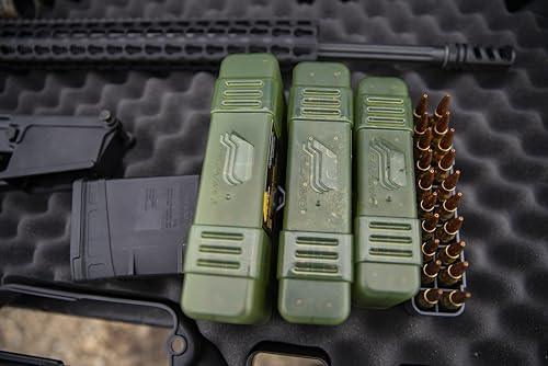 20 Round Plano Rifle Ammo Case with Slip Cover, Small