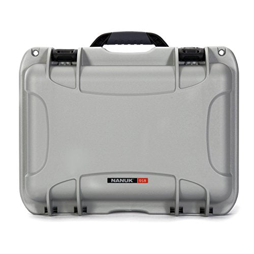 Waterproof Nanuk 918 Hard Carrying Case Empty - Silver