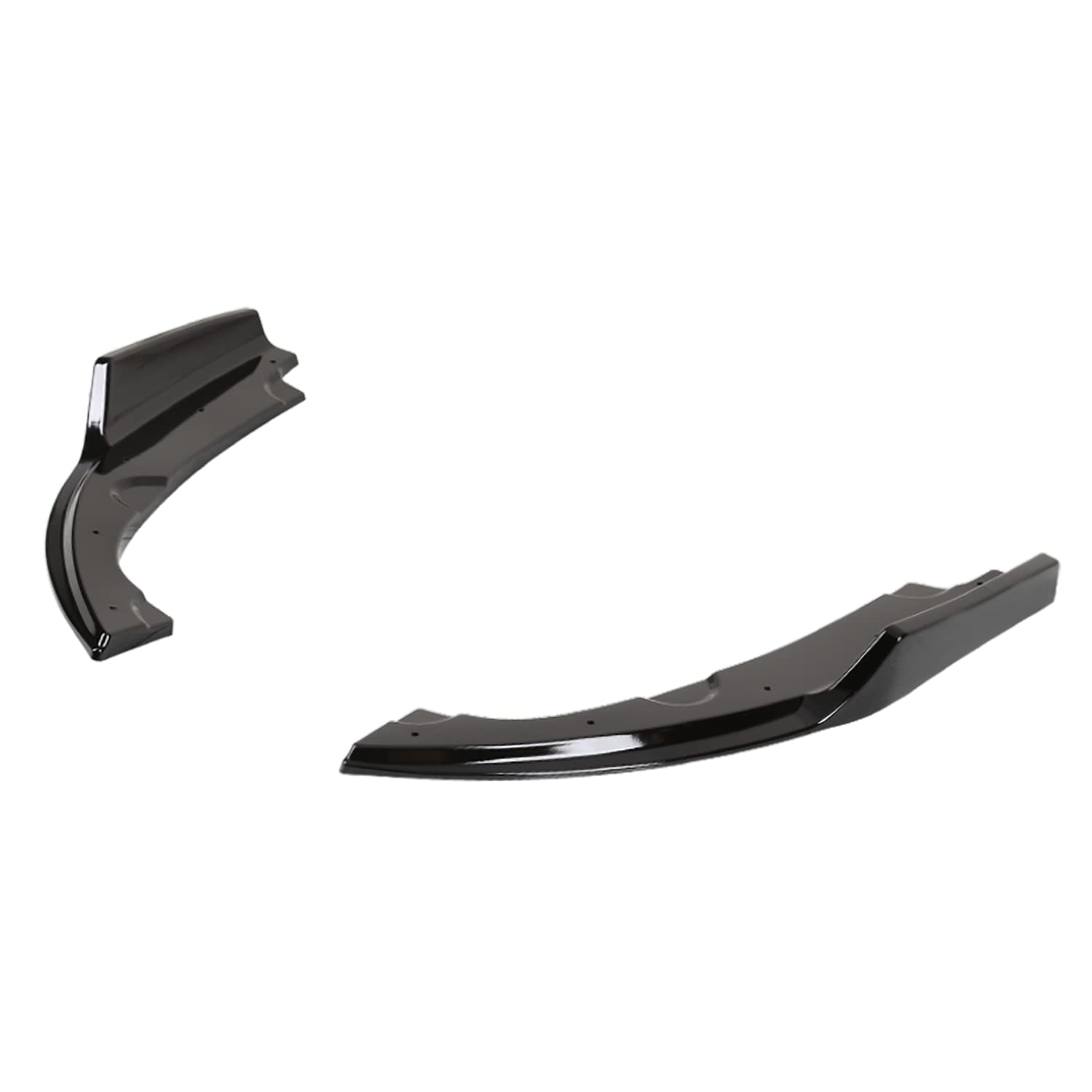 Rear Diffuser Spec-D Tuning Glossy Black Bumper Lip Spoiler Compatible with 2016-2020 Honda Civic Sedan