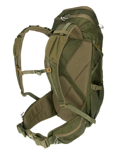 Whitetail Day Pack TENZING 2300, Olive Green | Rugged Durable Camo Hunting Backpack with 4 Compartments & 13 Organizational Pockets, Hydration Bladder Compatible