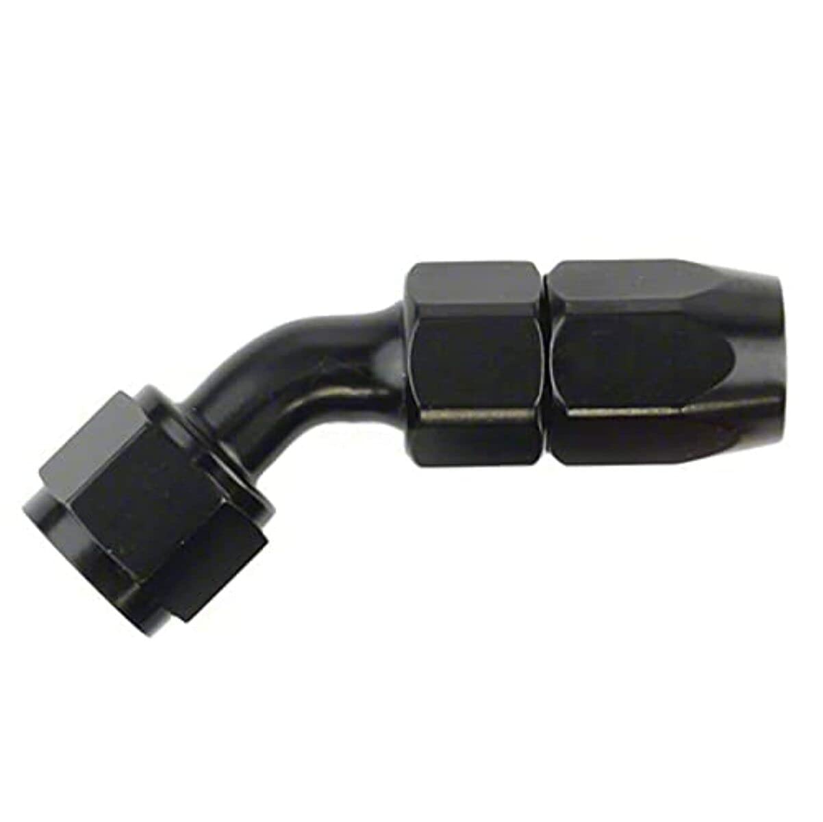 511645BK Speedfx -16an X 45 Blk Hose End