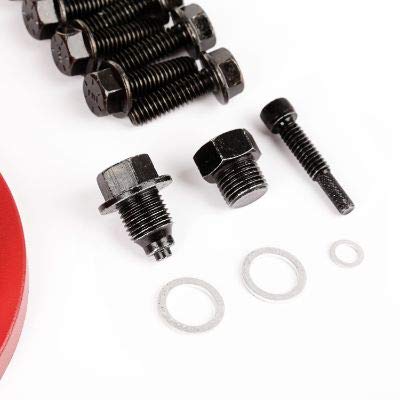 Differential Cover Alloy USA for Dana 30 | Aluminum, Red | 11210 | Fits 2003-2018 Jeep Wrangler TJ/LJ/JK; 1993-2004 Jeep Grand Cherokee; 1986 Jeep CJ7; 1984-2001 Jeep Cherokee w/Dana 30 Axles